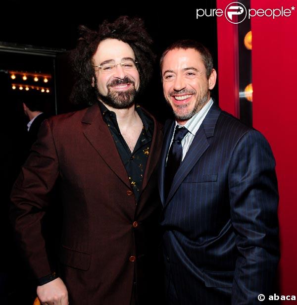 Adam Duritz et Robert Downey Jr.