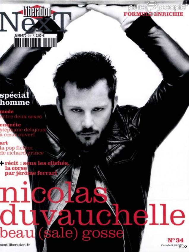 Nicolas Duvauchelle en couverture de Libération Next