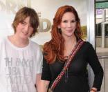 Melissa Gilbert, venue avec son fils à la première mondiale de  Born to be wild 3D , au California Science Center de Los Angeles le 3 avril 2011