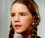 Melissa Gilbert, à l'époque où elle incarnait Laura Ingalls dans  La petite maison dans la prairie. 
