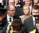 Le prince Albert de Monaco et sa fiancée Charlene Wittstock en visite officielle en Irlande, le 4 avril 2011.