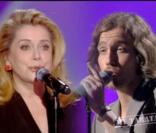 Julien Doré et Catherine Deneuve -  L-O-V-E  - Taratata, France 4, le 5 avril 2011.