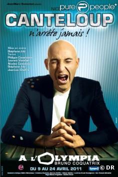 Nicolas Canteloup est actuellement à l'Olympia avec son spectacle  Nicolas Canteloup n'arrête jamais  !