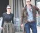 Dita Von Teese et Louis-Marie de Castelbajac se baladent à Los Angeles. Avril 2011 