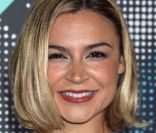 Samaire Armstrong lors de la soirée de lancement organisée par T-Mobile à Beverly Hills le 20 avril 2011