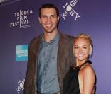 Wladimir Klitschko et Hayden Panettiere à l\'occasion de la présentation de <em>Klitschko</em>, lors du 10e TriBeCa Film Festival, à New York, le 24 avril 2011.