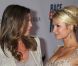 Cindy Crawford et Paris Hilton à l'occasion du 18e Gala Race to Erase qui s'est tenu à l'Hyatt Regency Century Plaza, à Century City, le 29 avril 2011.