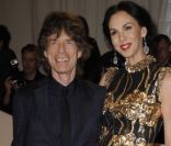 Mick Jagger et sa compagne L\'Wrent Scott lors du MET Ball organisé à New York le 2 mai 2011<br />
