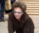 Leslie Caron honorée en Espagne, en avril 2003.
