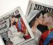Couvertures des journaux - Kate Middleton et le prince William, le jour de leur mariage, le 29 avril 2011, à Londres.
