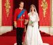 Clichés officiels de Kate et William, jeunes mariés. Le 29 avril 2011
