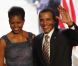 Michelle Obama et Barack Obama  