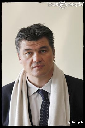 David Douillet, le 14 avril, à Houilles (78).