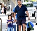 Russel Crowe et son fils