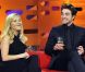 Reese Witherspoon et Robert Pattinson lors de l'enregistrement de l'émission The Graham Norton Show à Londres le 3 mai 2011 