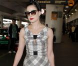 Dita Von Teese affiche toujours son look rétro hyper chic. Los Angeles, 2 mai 2011