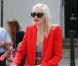Gwen Stefani se promène avec ses enfants Kingston et Zuma, à Londres (Grande-Bretagne), vendredi 6 mai 2011.