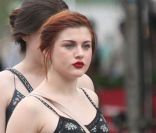 Frances Bean Cobain, à New York, le 23 août 2009. 
