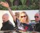 Uma Thurman arrive à Cannes pour assister au 64e festival. Elle est membre du jury. 10 mai 2011