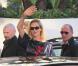 Uma Thurman arrive à Cannes pour assister au 64e festival. Elle est membre du jury. 10 mai 2011