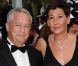 Jean-Marie Messier et sa femme à l'occasion de la présentation de  Sleeping Beauty , dans le cadre du 64e Festival de Cannes, le 12 mai 2011.