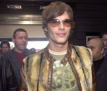David Golis (Loft Story 2), peu après sa sortie de l'émission de M6, en 2002, à Paris.