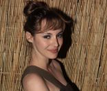 Louise Bourgoin lors de la soirée Canal + sur la place de la Castre sur les hauteurs de Cannes. Le 13 mai 2011<br />