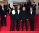 L'équipe du film The Artist, le 15 mai 2011, à Cannes.