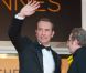 Jean Dujardin lors de la projection de The Artist, le 15 mai 2011, à Cannes.