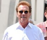 Arnold Schwarzenegger le 11 mai 2011 à Los Angeles. Il vient d'annoncer  qu'il avait un enfant de plus de 10 ans qu'il avait eu avec une employée  domestique. Pas de quoi être fier !