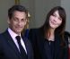Carla Bruni-Sarkozy et son mari Nicolas Sarkozy le 13 mai 2011, à L'Élysée.
