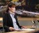 Carla Bruni-Sarkozy dévoile son ventre arrondi au JT de 13h de TF1, le 16 mai 2011.