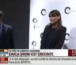 Carla Bruni félicitée par Bernadette Chirac pour sa grossesse le 17 mai 2011