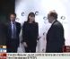 Carla Bruni félicitée par Bernadette Chirac pour sa grossesse le 17 mai 2011