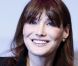 Carla Bruni-Sarkozy au centre Pompidou, le 17 mai 2011, lors d'un colloque sur l'illettrisme organisé par la fondation éponyme de la first lady.