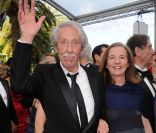 Jean Rochefort et sa femme Françoise lors de la projection du documentaire 