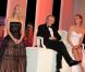 Mélanie Laurent, Robert de Niro et Uma Thurman, cérémonie d'ouverture du 64e festival de Cannes, le 11 mai 2011.