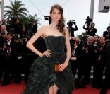 Julia Saner lors de la montée des marches du film La Conquête le 18 mai 2011 à l\'occasion du 64e Festival de Cannes