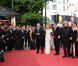 L'équipe du film lors de la présentation du film La Piel que Habito au festival de Cannes le 19 mai 2011