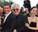 Jean-Paul Gaultier, Marisa Paredes, Antonio Banderas, Pedro Almodovar,   Elena Anaya, Jan Cornet et Blanca Suarez lors de la présentation du film   La Piel que Habito au festival de Cannes le 19 mai 2011