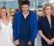 Ludivine Sagnier, Christophe Honoré et Catherine Deneuve lors du photocall du film Les Bien-aimés au festival de Cannes le 21 mai 2011