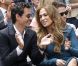 Jennifer Lopez et son époux Marc Anthony lors de l'hommage sur le Hollywood Walk of Fame de Simon Fuller le 23 mai 2011 à Los Angeles