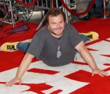 Le délirant Jack Black à l'occasion de l'avant-première de  Kung Fu Panda 2 , au Ziegfeld Theatre de New York, le 24 mai 2011.