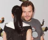 Lucy Liu et Jack Black à l'occasion de l'avant-première de  Kung Fu Panda 2 , au Ziegfeld Theatre de New York, le 24 mai 2011.