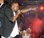 Kanye West, au VIP Room de Cannes, lors du Festival de Cannes 2011.