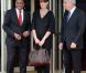Carla Bruni-Sarkozy enceinte et Michel Kazatchkine, déjeunent avec les conjoints des chefs de délégation des pays africains et des organisations internationales, le vendredi 27 mai, à Deauville.
