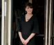 Carla Bruni-Sarkozy enceinte, déjeune avec les conjoints des chefs de délégation des pays africains et des organisations internationales, le vendredi 27 mai, à Deauville.