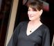 Carla Bruni-Sarkozy enceinte reçoit les conjoints et conjointes des membres de la délégation du sommet du G8, à Deauville.
