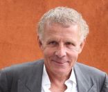PPDA et une amie au tournoi de Roland-Garros, le lundi 30 mai 2011.