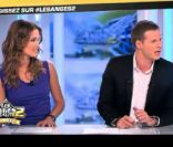 Matthieu Delormeau et Jeny Priez sur le plateau des Anges de la télé-réalité : Miami Dreams